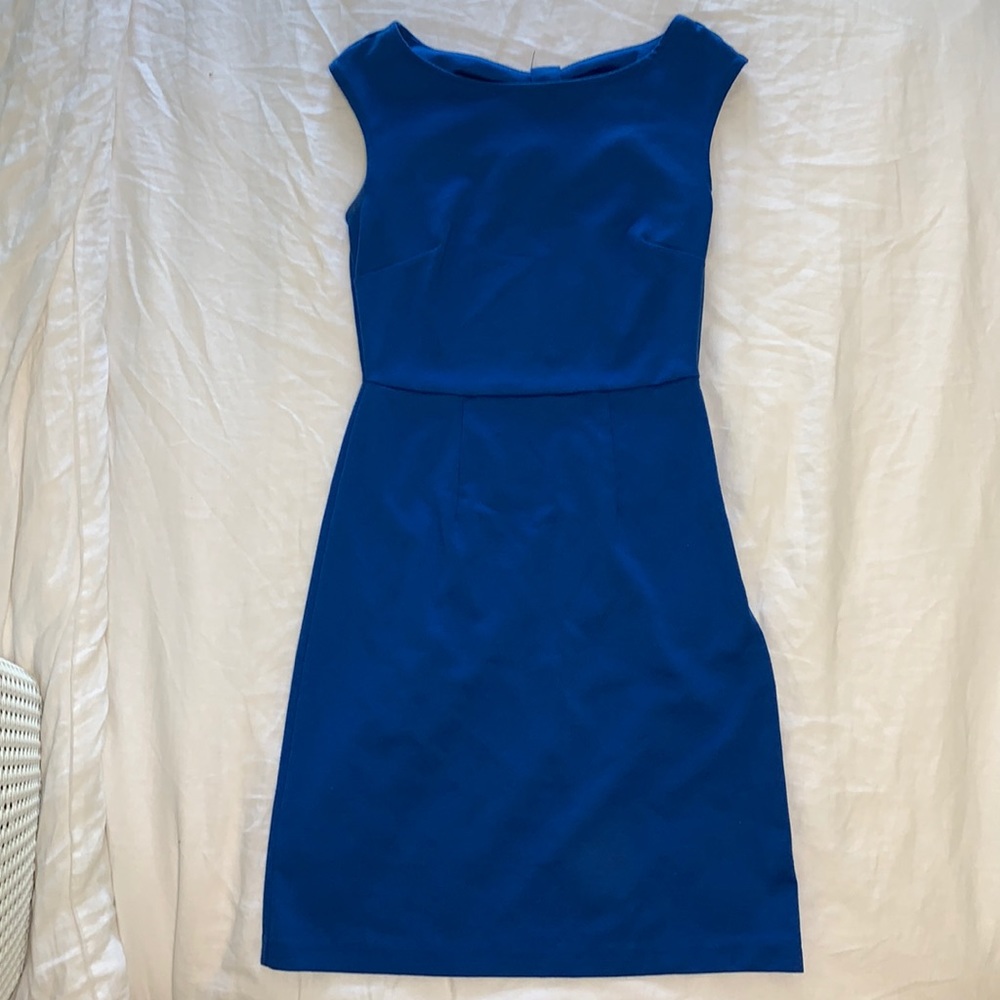 The limited blue dress